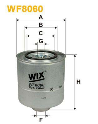 WIX Filters WF8060 Fuel Filter