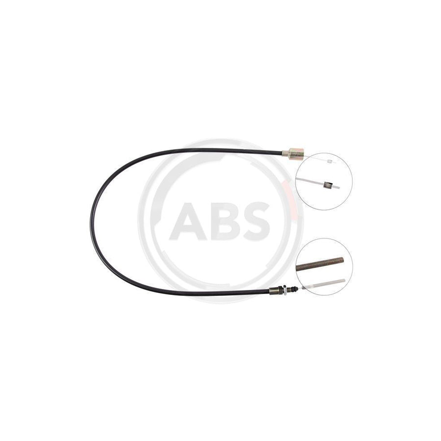 A.B.S. K41120 Bowden Cable, Overrun Brake For Daewoo Leganza