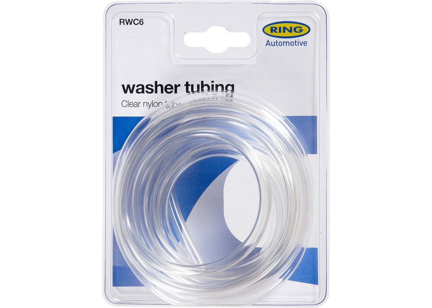 RING RWC6 2.4m length x 4.7mm diameter clear nylon tube | ML Performance