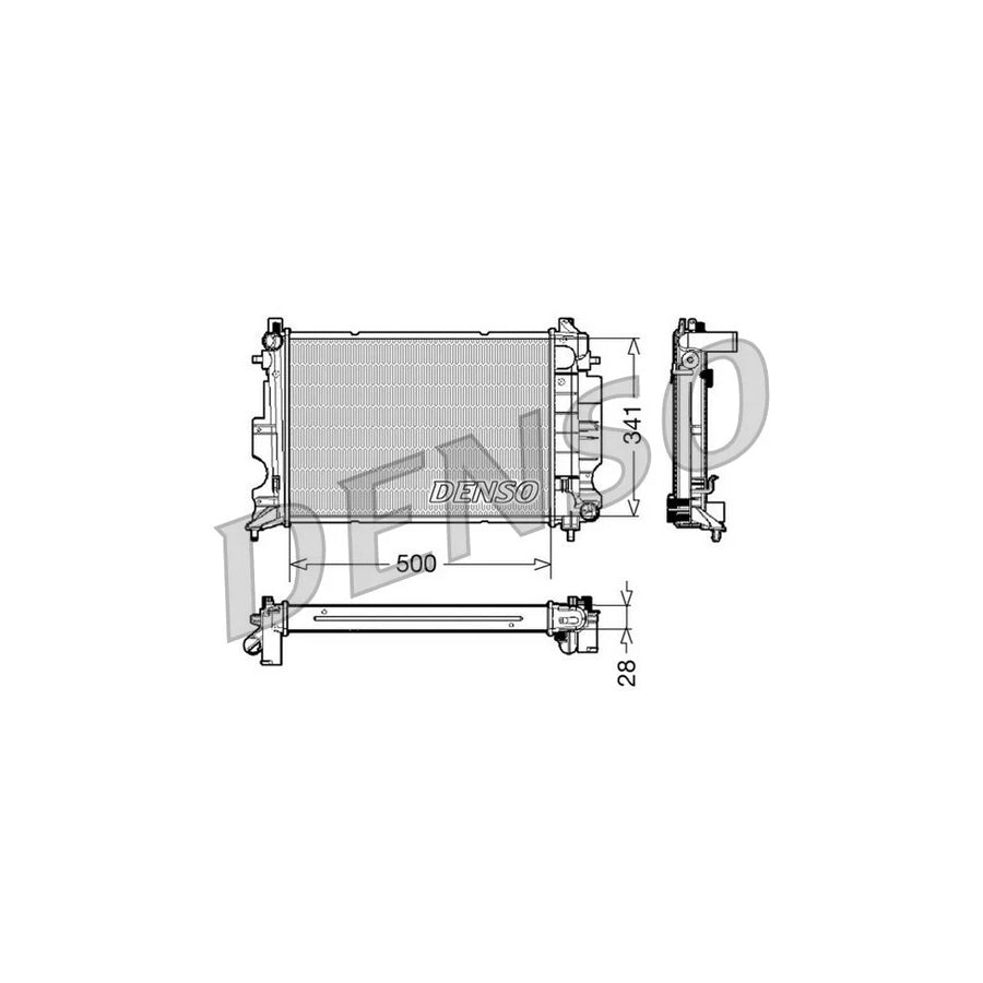 Denso DRM25011 Drm25011 Engine Radiator | ML Performance UK