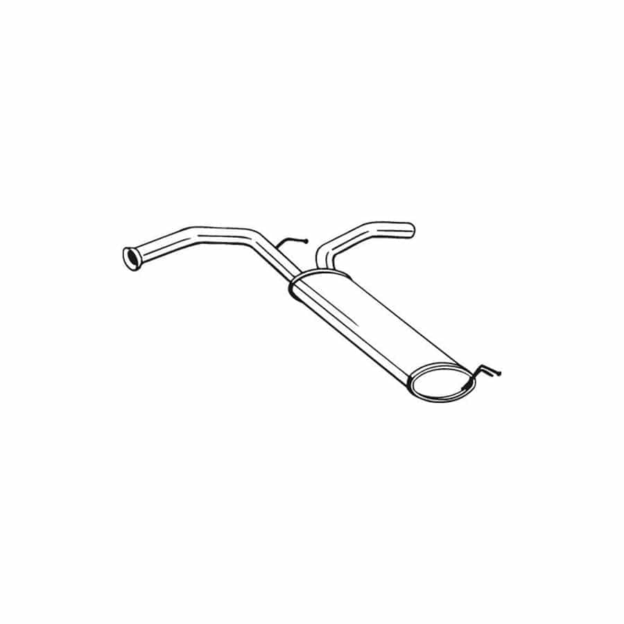 Bosal 135-721 Rear Silencer