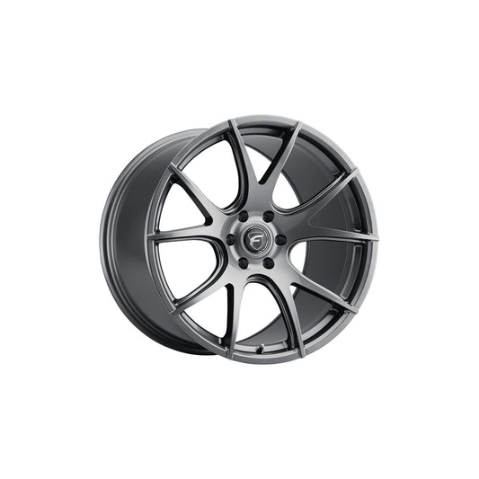 Forgestar F22391176P43 19x11 CF5V Deep Concave 6x114.3 ET43 BS7.7 Gloss Anthracite Performance Wheel