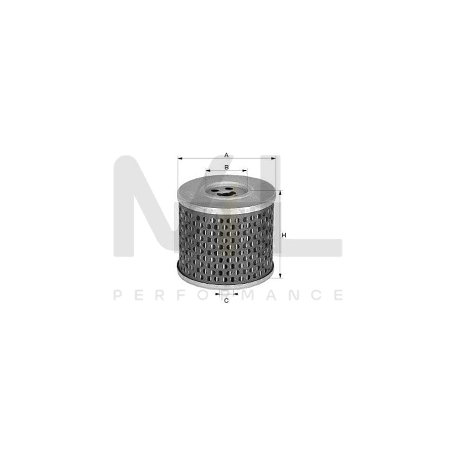 MANN-FILTER H 810 Oil Filter for VAUXHALL CHEVETTE Filter Insert | ML Performance Car Parts