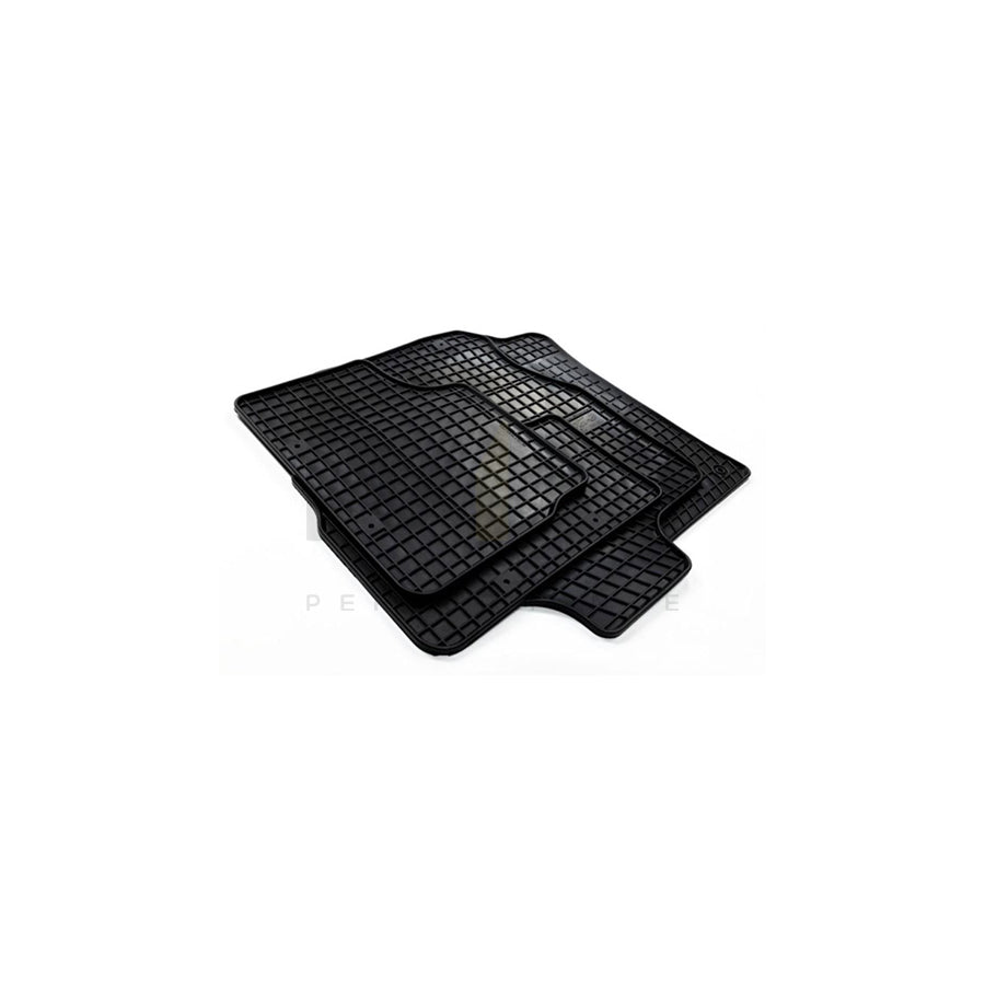 FROGUM Tailored 402577 Floor mat set for NISSAN TIIDA Elastomer, Front and Rear, Quantity: 4, Black | ML Performance Car Parts