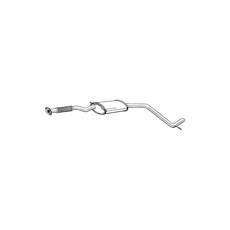 Bosal 285-359 Rear Silencer For Honda Accord Vii Saloon (Cl, Cn)