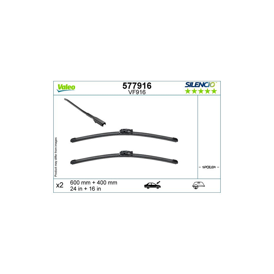 Valeo 577916 Wiper Blade | ML Performance UK Car Parts