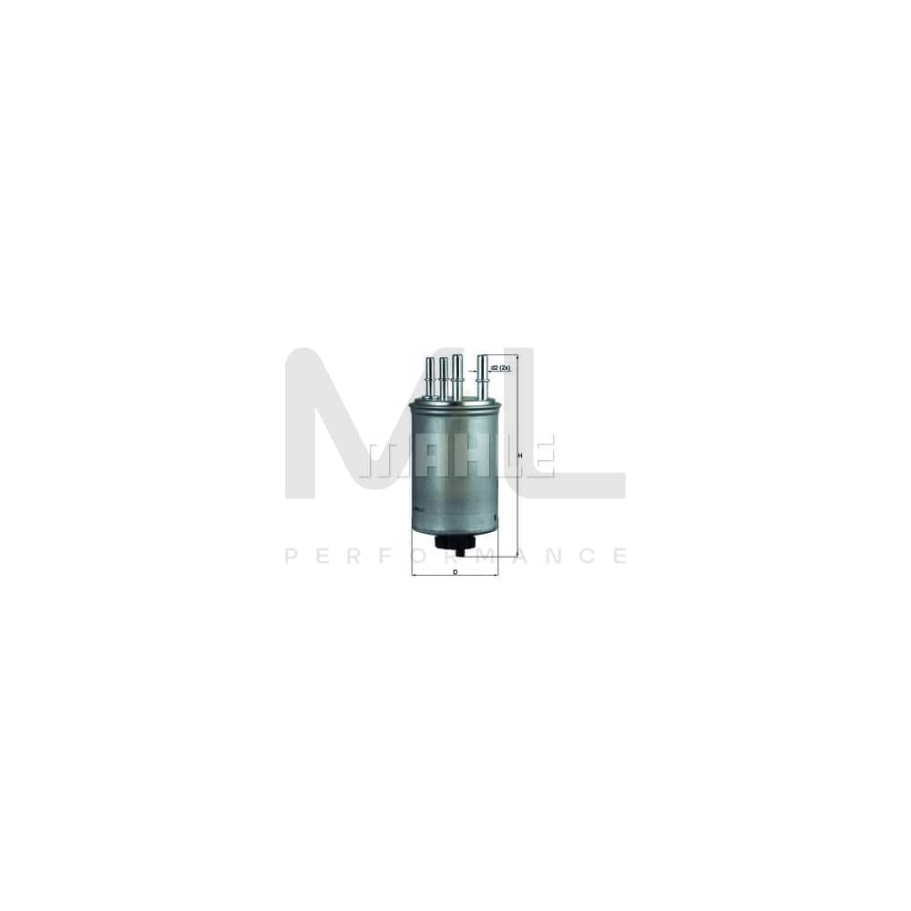 MAHLE ORIGINAL KL 506 Fuel filter In-Line Filter | ML Performance Car Parts
