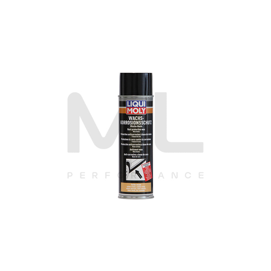 Liqui Moly Rust Protection Wax Brown/Transparent Spray 500ml