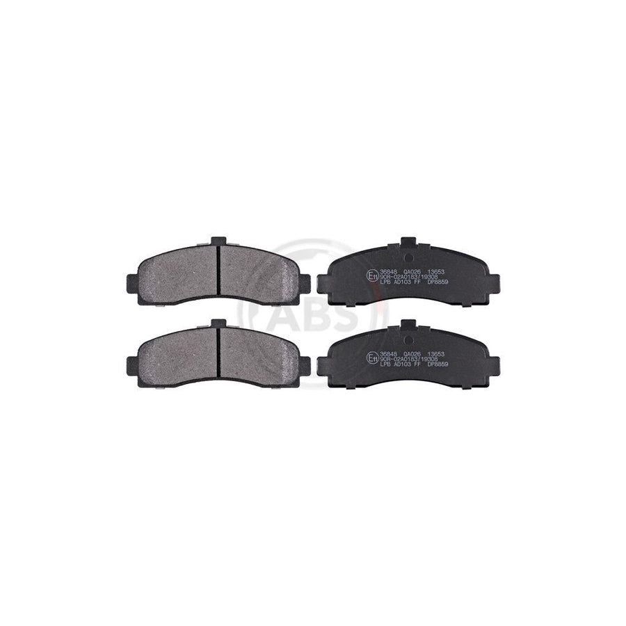 A.B.S. 36848 Brake Pad Set