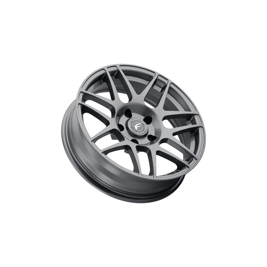 Forgestar F17377067P06 17x7 F14 Drag Semi Concave 5x114.3 ET6 BS4.25 Gloss Anthracite Drag Racing Wheel