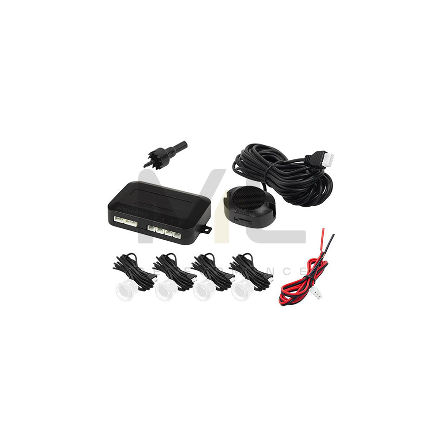 BLOW CPB4 26-328# Parking sensors kit with drill bit, Volume manually adjustable, with cable, with mounting manual, with sensor, Number of sensors: 4 | ML Performance Car Parts