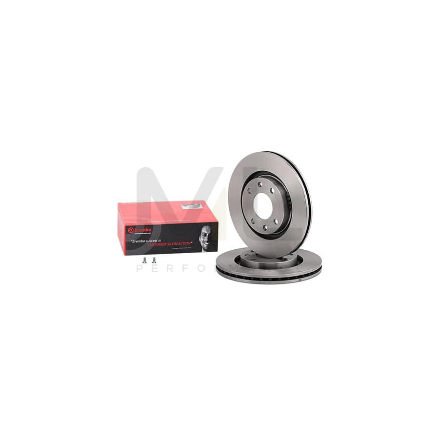 BREMBO 09.8695.14 Brake Disc Internally Vented, with bolts/screws | ML Performance Car Parts