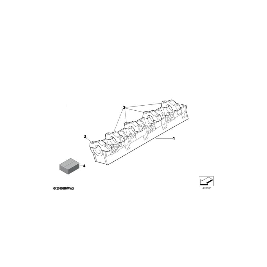 Genuine BMW 11121722286 Classic Bearing Cover NW (Inc. E36 320i) | ML Performance UK Car Parts