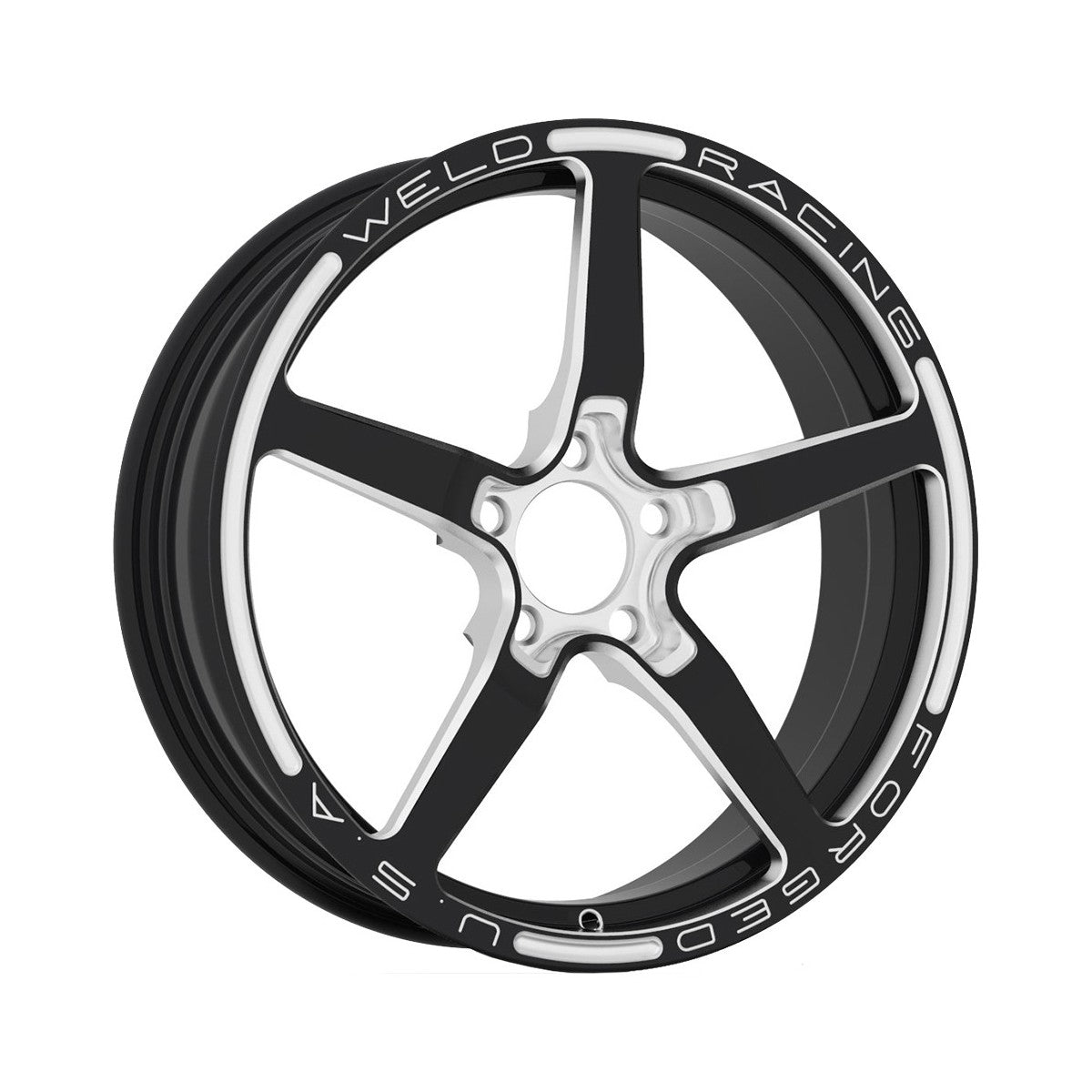 Weld 88B-1806245 Alumastar Frontrunner Wheel 18x6 5x115 ET-20 BS2.7 Black