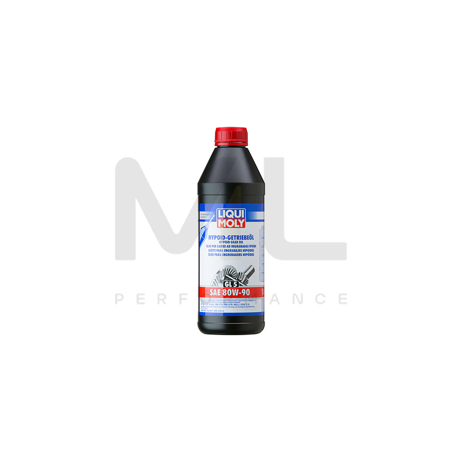 Liqui Moly Hypoid Gear Oil GL5 SAE 80W 90 1l ML Performance