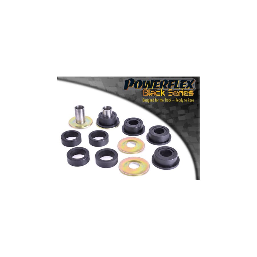Powerflex PFF1-802BLK Lancia Fiat Alfa Romeo Front Lower Wishbone Rear Bush (Inc. Delta, Tipo, 146, 155) | ML Performance UK Car Parts