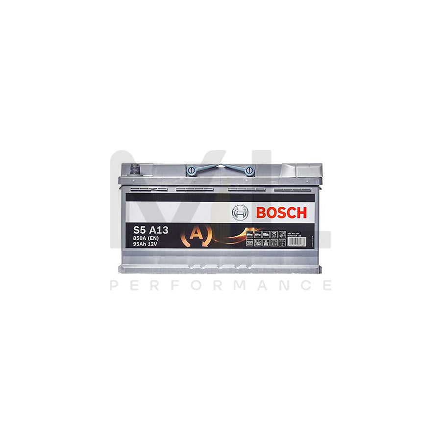 S5A13 Bosch S5 AGM Car Battery Type 019 12V 95Ah Start Stop S5 A13 – ML  Performance