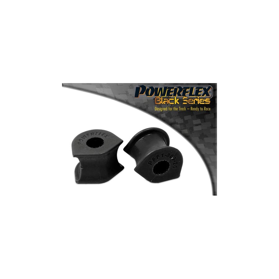Powerflex PFF1-803-20BLK Alfa Romeo Front Anti Roll Bar Bush (95-02) 20mm (Inc. GTV, V6, 916) | ML Performance UK Car Parts