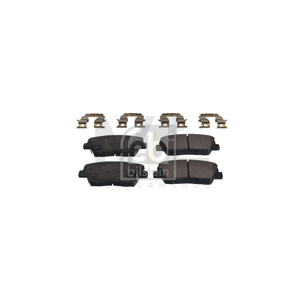 Febi Bilstein 116284 Brake Pad Set Rear Axle, With Acoustic Wear Warning | ML Performance Car Parts