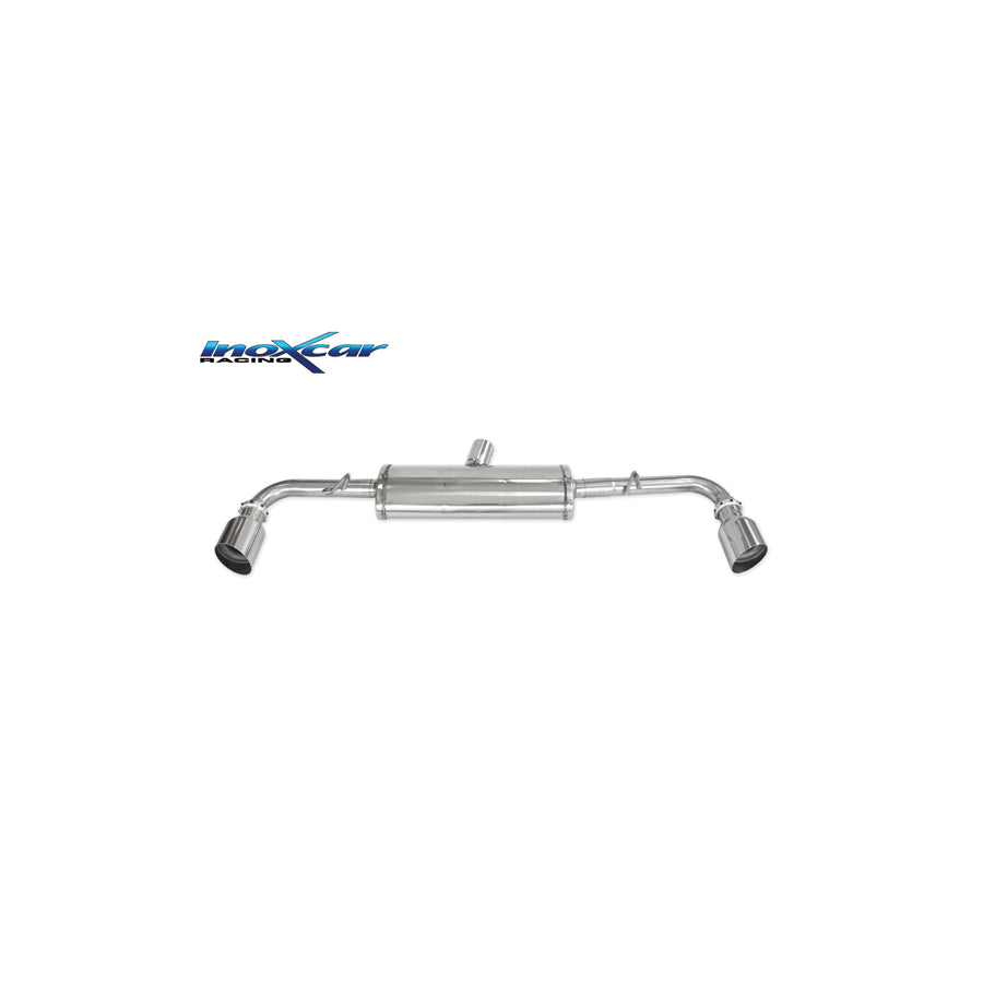 InoXcar AL4C.03.10RA Alfa Romeo 4C Rear Silencer | ML Performance UK Car Parts