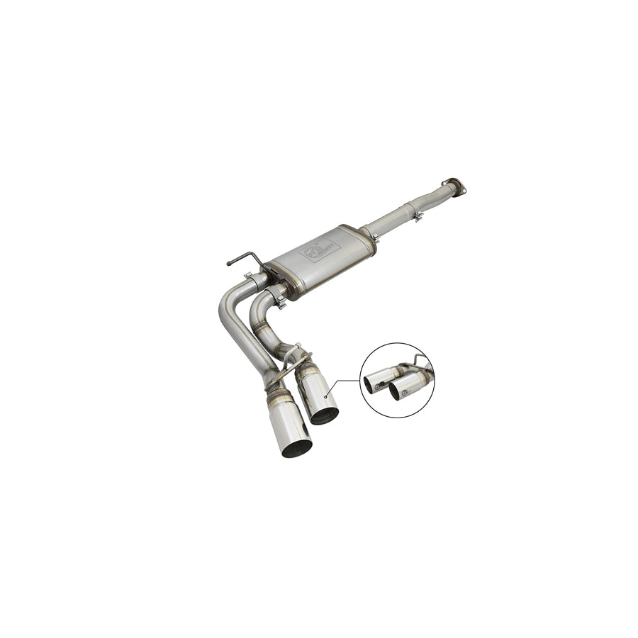 aFe 49-46033-P Cat-Back Exhaust System Toyota Tacoma 05-15 V6-4.0L | ML Performance UK Car Parts