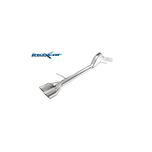 InoXcar AUA1.07.RA Audi A1 (8X) Non-Resonated Rear Exhaust | ML Performance UK Car Parts