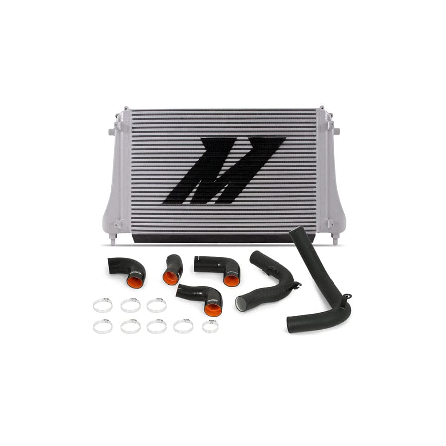 Mishimoto MMINT-MK7-15KWBK 2015+ VW MK7 Golf TSI / GTI / R Performance Intercooler Kit w/ Pipes (Black)