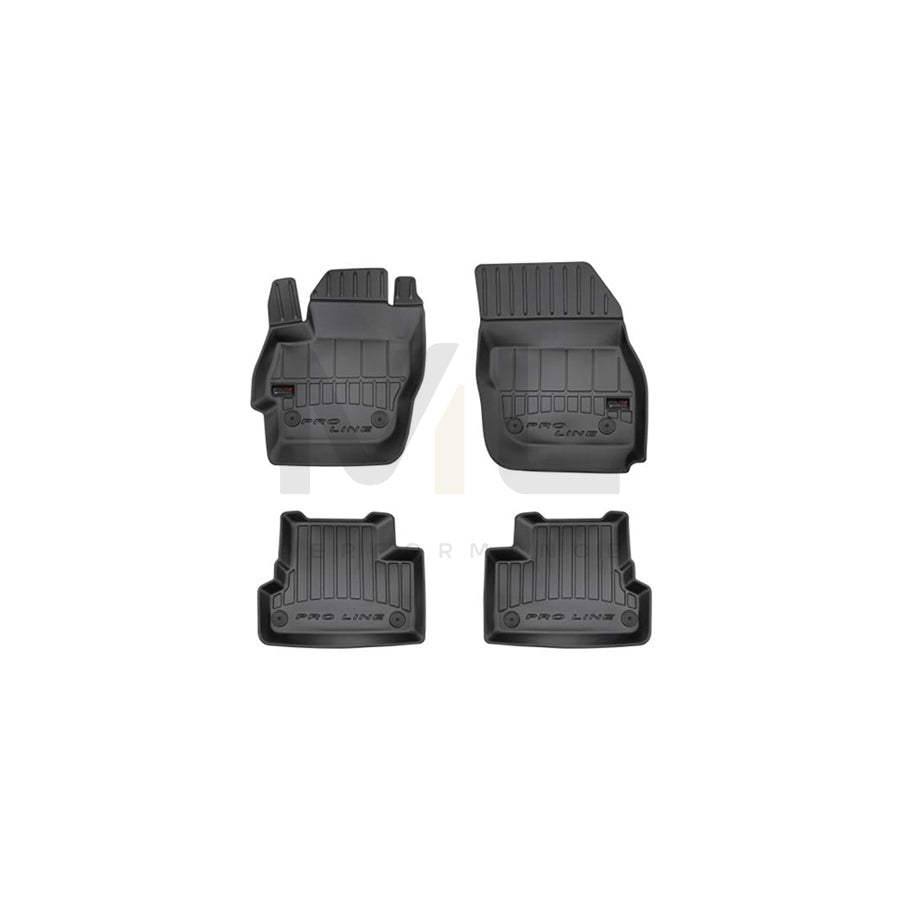 FROGUM 3D407411 Floor mat set for MAZDA 3 Elastomer, Front and Rear, Quantity: 4, Black | ML Performance Car Parts