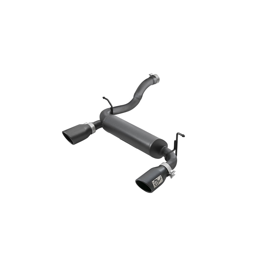 aFe 49-48067-B Axle-Back Exhaust System Jeep Wrangler (JL) 18-21 L4-2.0L (T)/V6-3.6L | ML Performance UK Car Parts