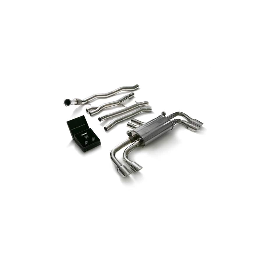 Armytrix PE3T1-QS30C Valvetronic Exhaust System Porsche Cayenne 2018+ with Quad Chrome 4" | ML Performance UK UK Car Parts