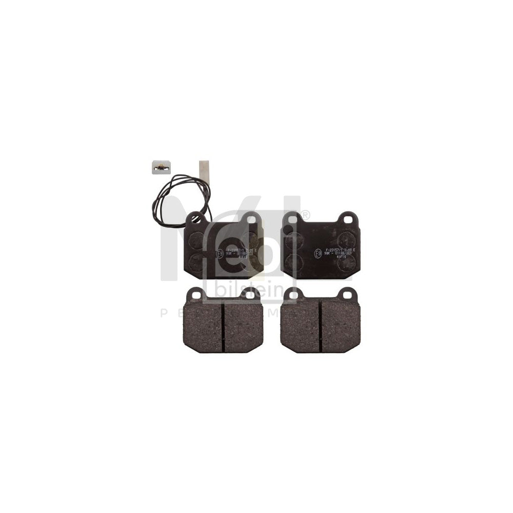 Febi Bilstein 116007 Brake Pad Set For Alfa Romeo Rz Convertible Front Axle, Incl. Wear Warning Contact | ML Performance Car Parts