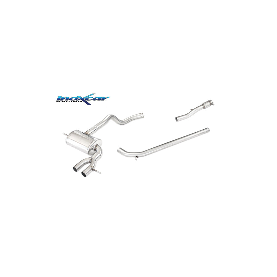 InoXcar CATBACK.127 Renault Megane IV Exhaust System | ML Performance UK Car Parts