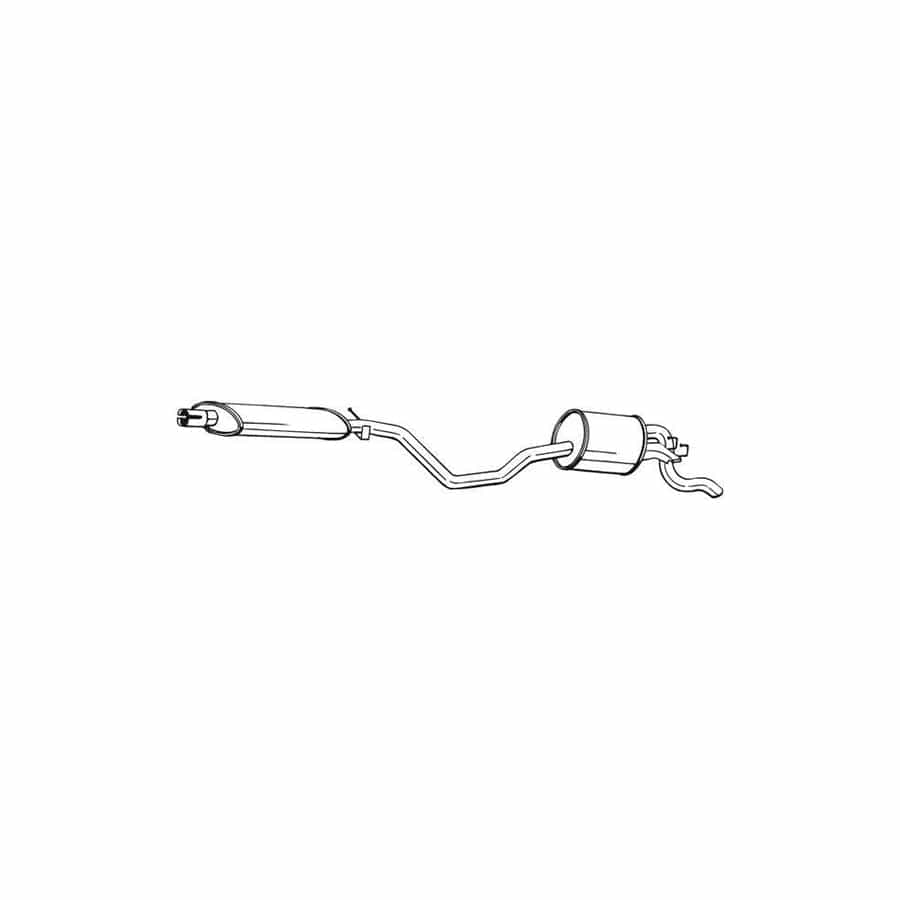 Bosal 287-869 Rear Silencer For Fiat Punto