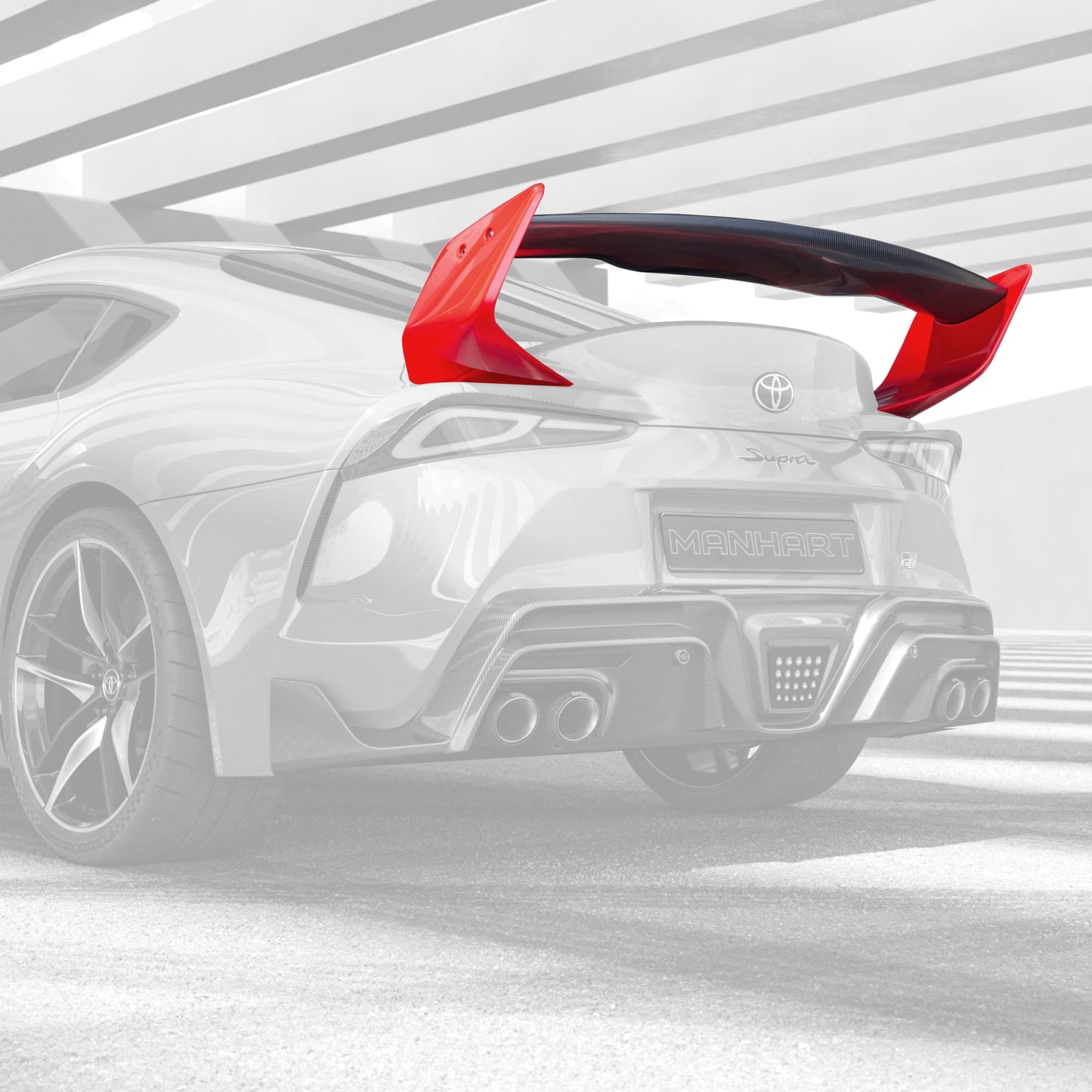 MANHART CARBON TRUNK SPOILER FOR TOYOTA GR SUPRA