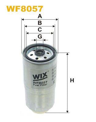 WIX Filters WF8057 Fuel Filter For Audi 100