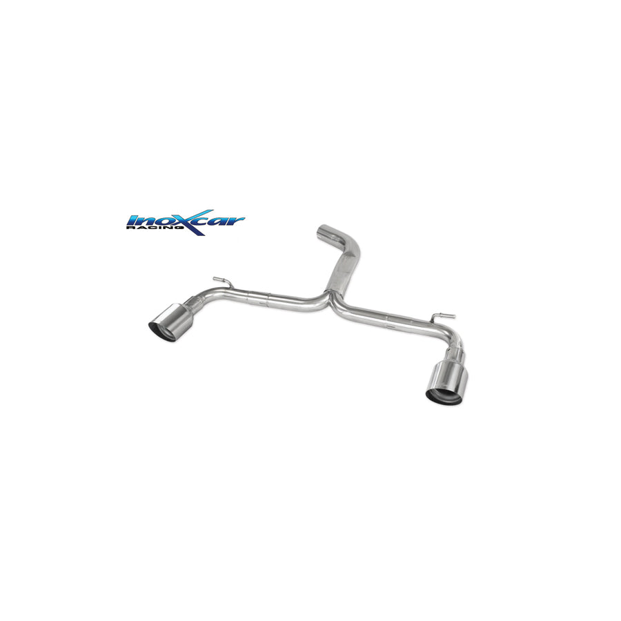InoXcar CUPRA.02.RA Cupra Leon Non-Resonated Rear Exhaust | ML Performance UK Car Parts