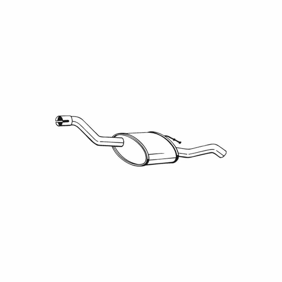 Bosal 154-333 Rear Silencer For Ford Focus