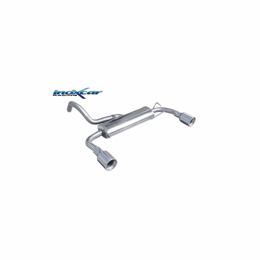 InoXcar FICQ.10.102 Abarth 695 Rear Silencer | ML Performance UK Car Parts
