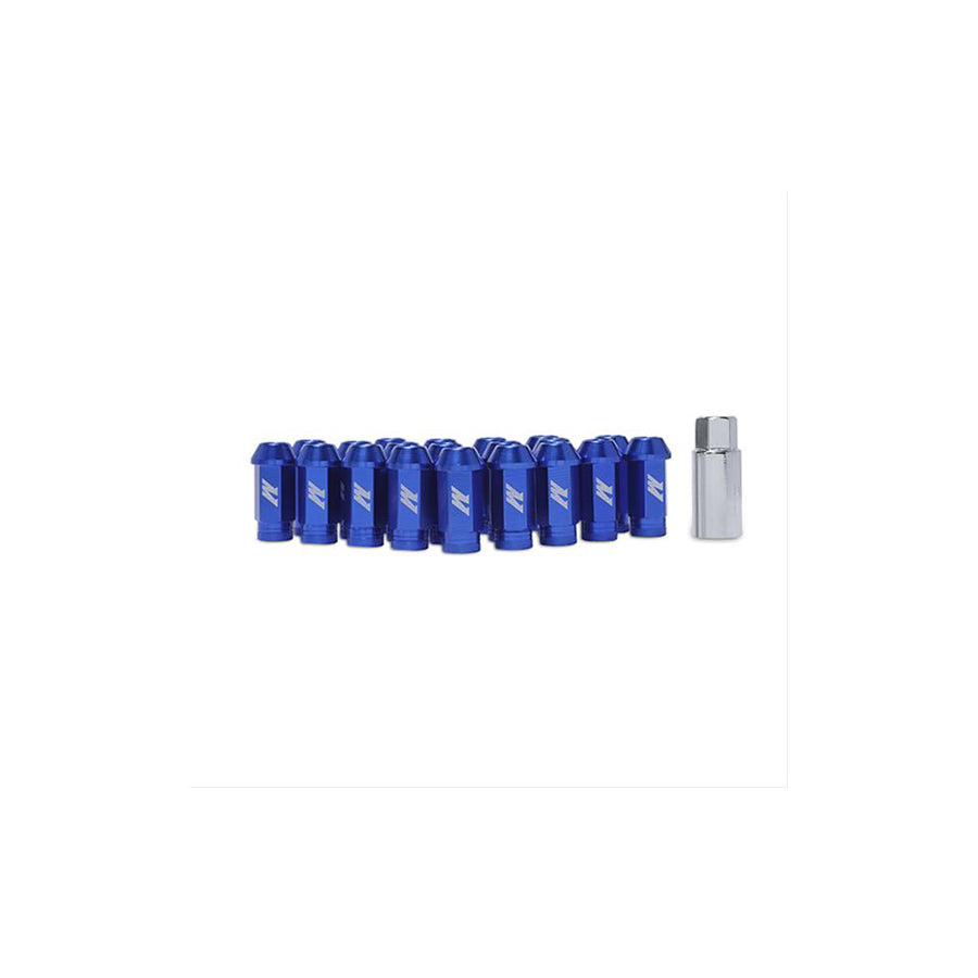 Mishimoto MMLG-125-LOCKBL Aluminum Competition Lug Nuts Blue