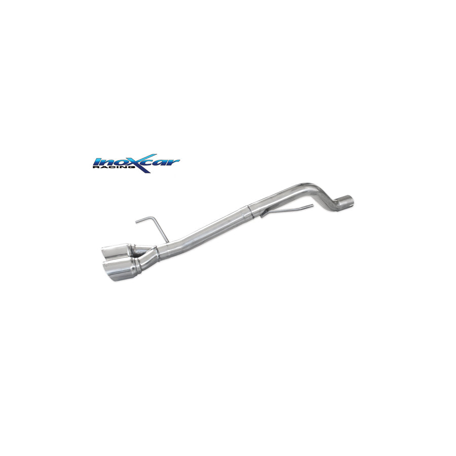 InoXcar FIPN.28.RA Abarth Grande Punto Non-Resonated Rear Exhaust | ML Performance UK Car Parts