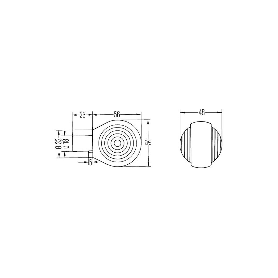 Hella 2BA 001 236-001 Indicator