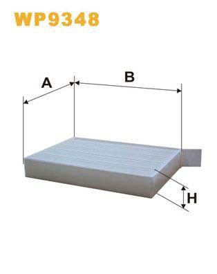 WIX Filters WP9348 Pollen Filter