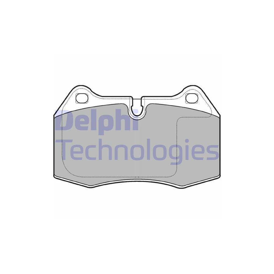 Delphi Lp1584 Brake Pad Set
