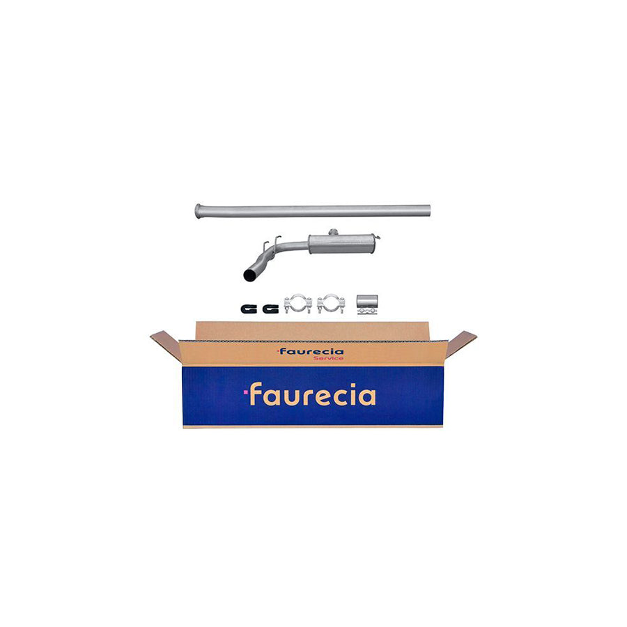 Hella 8LC 366 025-641 Middle Silencer For Renault 21