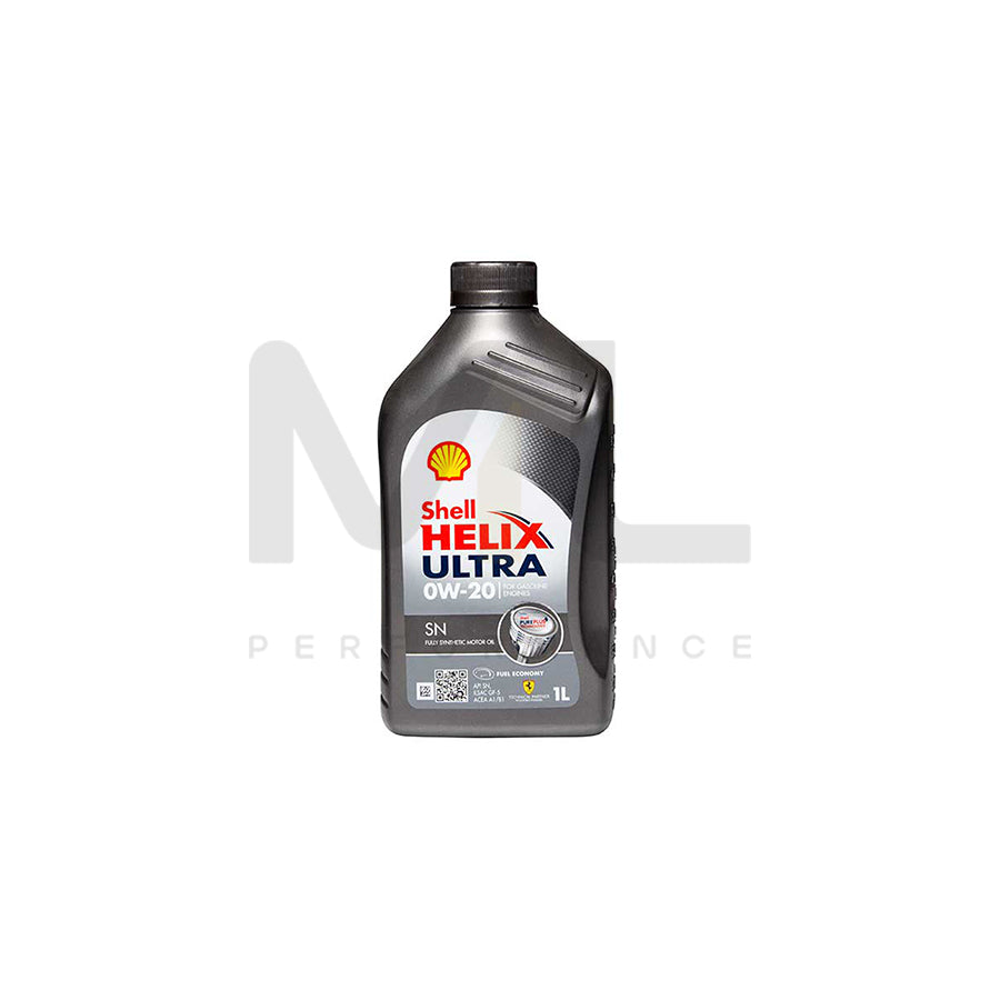 Shell Helix Ultra SN Engine Oil - 0W-20 - 1Ltr Engine Oil ML Performance UK ML Car Parts