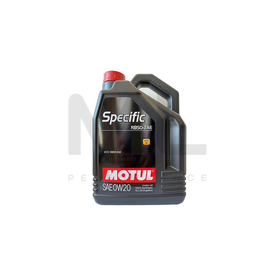 Motul Specific Volvo RBS0-2AE 0w-20 Fully Synthetic Car Engine Oil 5l | Engine Oil | ML Car Parts UK | ML Performance