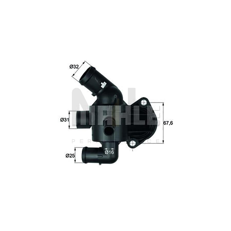 MAHLE ORIGINAL TI 74 85D Engine thermostat Opening Temperature: 85��C, with seal | ML Performance Car Parts
