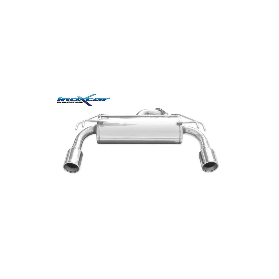 InoXcar MILA.08.102 Mitsubishi Lancer Rear Silencer | ML Performance UK Car Parts