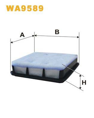 WIX Filters WA9589 Air Filter