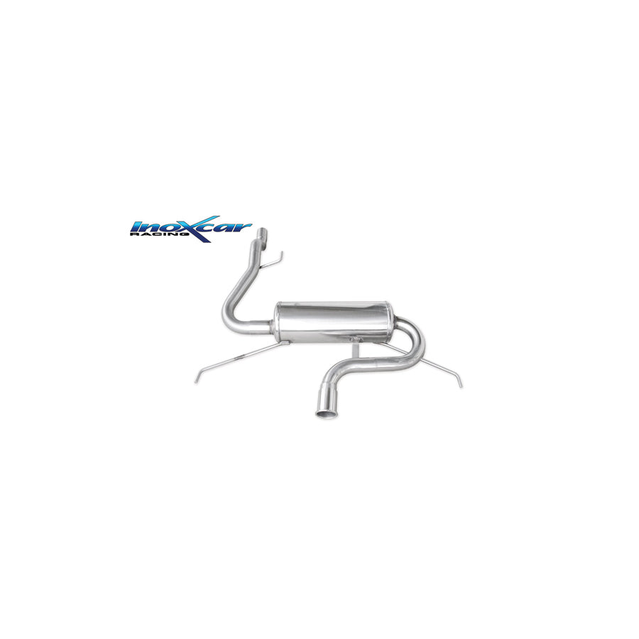 InoXcar OPCO.17 Opel Corsa D Rear Silencer | ML Performance UK Car Parts